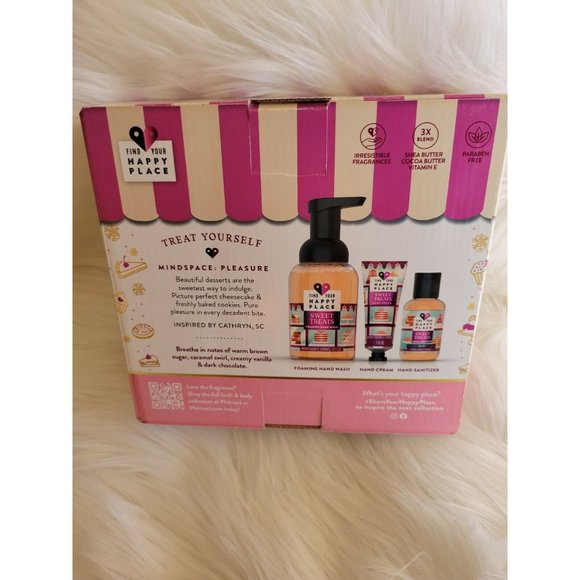 Find Your Happy Place Hand Care Essentials 3PC Set Brown Sugar & Caramel Scent - Picture 3 of 3